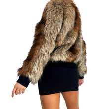 Load image into Gallery viewer, Faux Fur Zip Up Jacket