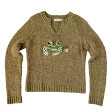 Load image into Gallery viewer, Hand Stitched Frog Sweater