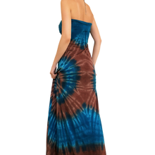 Load image into Gallery viewer, Strapless Tie Dye Maxi Dress