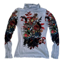 Load image into Gallery viewer, French Vintage Delicate Turtleneck Top