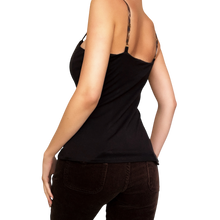 Load image into Gallery viewer, Caché Silk Leopard Tank