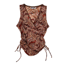 Load image into Gallery viewer, Vintage Mesh Paisley Top