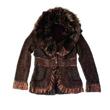 Load image into Gallery viewer, Genuine Fur Collar Jacket