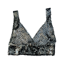 Load image into Gallery viewer, Vintage Sequin Bralette Top