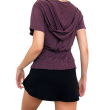 Load image into Gallery viewer, Miss Sixty Plum Hoodie Top
