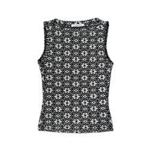 Load image into Gallery viewer, 90s Metallic Floral Top