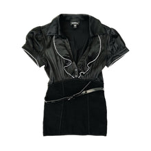 Load image into Gallery viewer, Bebe Silky Belted Top