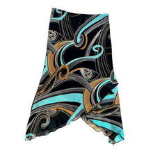 Load image into Gallery viewer, 90s Asymmetrical Midi Skirt