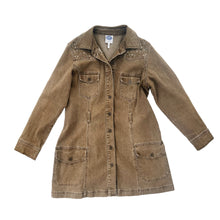 Load image into Gallery viewer, Olive Studded Shacket