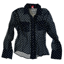 Load image into Gallery viewer, Silk Polkadot Blouse