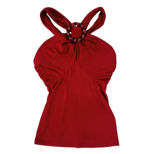 Load image into Gallery viewer, Deep Red Keyhole Top
