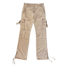 Load image into Gallery viewer, Early 2000s Satin Cargo Pants