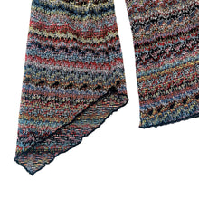 Load image into Gallery viewer, 90s Sheer Colorful Cowlneck Top