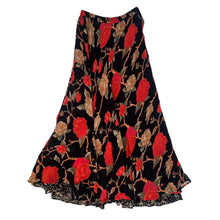 Load image into Gallery viewer, Reversible Floral Maxi Skirt