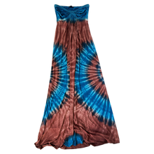 Load image into Gallery viewer, Strapless Tie Dye Maxi Dress