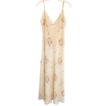 Load image into Gallery viewer, Vintage Sheer Floral Maxi Slip Dress
