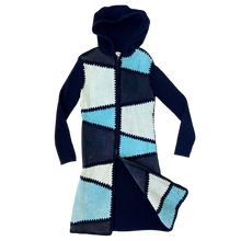 Load image into Gallery viewer, Vintage Suede Patchwork Duster