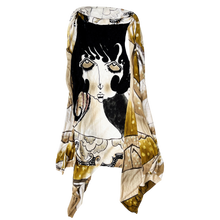 Load image into Gallery viewer, Artsy Graphic Sleeveless Duster