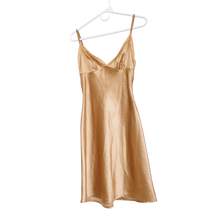 Load image into Gallery viewer, Italian Vintage Satin Slip Dress