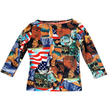 Load image into Gallery viewer, Vintage Western Pinup Girl Top