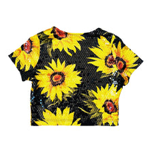 Load image into Gallery viewer, Vintage Sequin Sunflower Tee