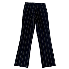 Load image into Gallery viewer, 90s Black & White Pinstriped Slacks