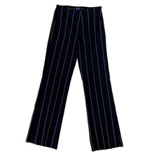 Load image into Gallery viewer, 90s Black & White Pinstriped Slacks