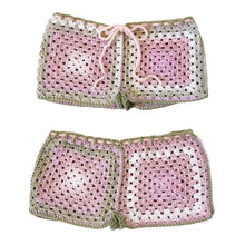 Load image into Gallery viewer, Fairy Floss Crochet Shorts