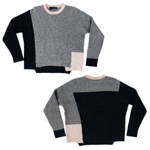 Load image into Gallery viewer, Cashmere Colorblock Sweater