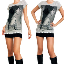 Load image into Gallery viewer, Embellished Graphic Tee