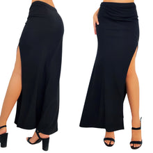Load image into Gallery viewer, Miss Sixty Black Maxi Skirt