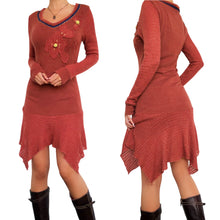 Load image into Gallery viewer, Burnt Orange Fall Fairy Dress