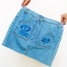 Load image into Gallery viewer, D&G Denim Mini Skirt