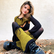 Load image into Gallery viewer, Shrug Top & Boot Cover Set by Carolannie Crochet