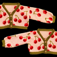 Load image into Gallery viewer, Very Cherry Cardigan by Carolannie Crochet