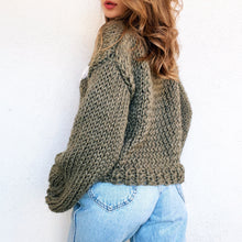 Load image into Gallery viewer, Cozy Bee Sweater by Carolannie Crochet