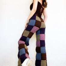 Load image into Gallery viewer, Woodland Patchwork Pants by Carolannie Crochet
