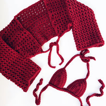 Load image into Gallery viewer, Cupid Cardi Set by Carolannie Crochet