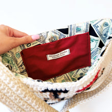 Load image into Gallery viewer, Rich Men Shoulder Bag by Carolannie Crochet