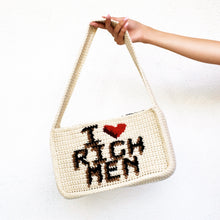 Load image into Gallery viewer, Rich Men Shoulder Bag by Carolannie Crochet