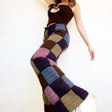 Load image into Gallery viewer, Woodland Patchwork Pants by Carolannie Crochet