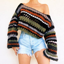 Load image into Gallery viewer, Sexy Slouch Sweater by Carolannie Crochet