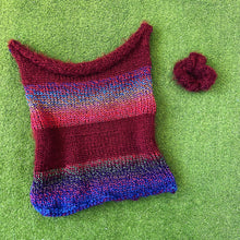 Load image into Gallery viewer, Gemstone Top & Scrunchie Set by Carolannie Crochet