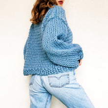 Load image into Gallery viewer, Cozy Duck Sweater by Carolannie Crochet