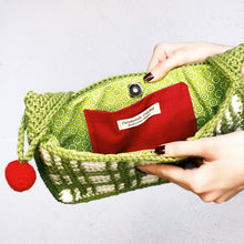 Load image into Gallery viewer, Cherries Jubilee Shoulder Bag by Carolannie Crochet