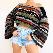 Load image into Gallery viewer, Sexy Slouch Sweater by Carolannie Crochet