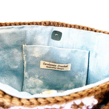 Load image into Gallery viewer, Angel Baby Shoulder Bag by Carolannie Crochet