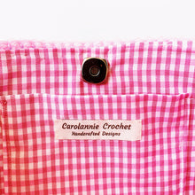 Load image into Gallery viewer, Cotton Candy Butterfly Shoulder Bag by Carolannie Crochet