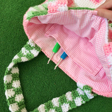 Load image into Gallery viewer, Rose Garden Tote Bag by Carolannie Crochet