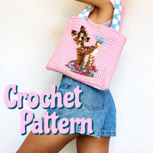 Load image into Gallery viewer, Crochet Pattern: The Fawna Tote Bag